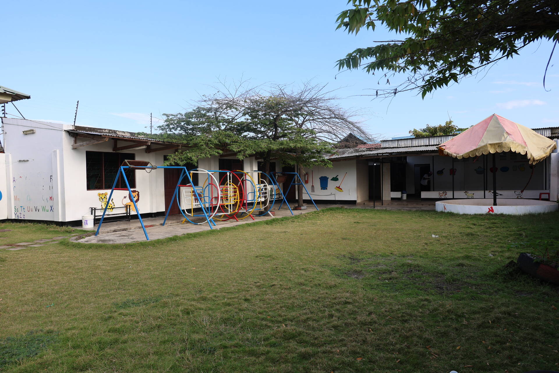 Playground at Little Doves Day Care Centre. Photo Credit: Jason Amoo/Opportunity International